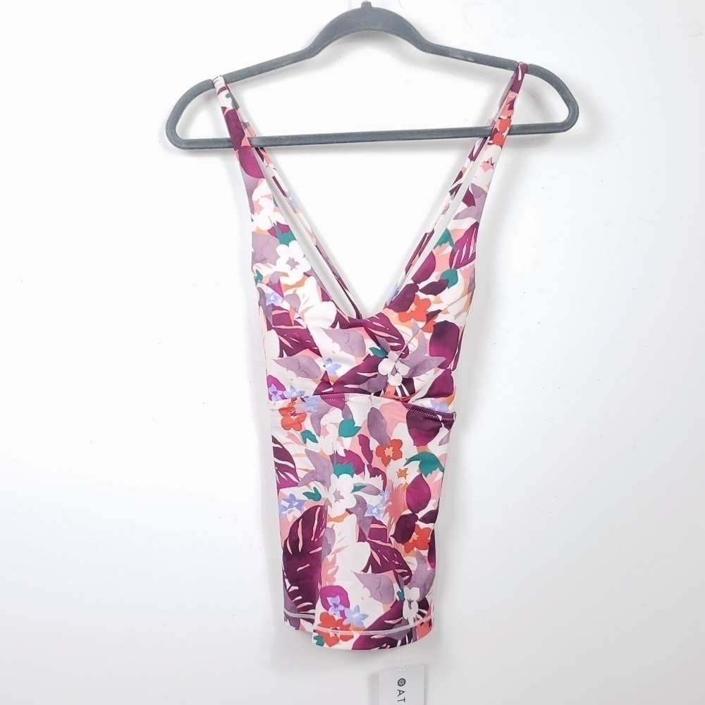 Athleta D/DD daybreak triangle tankini size S - Picture 5 of 9